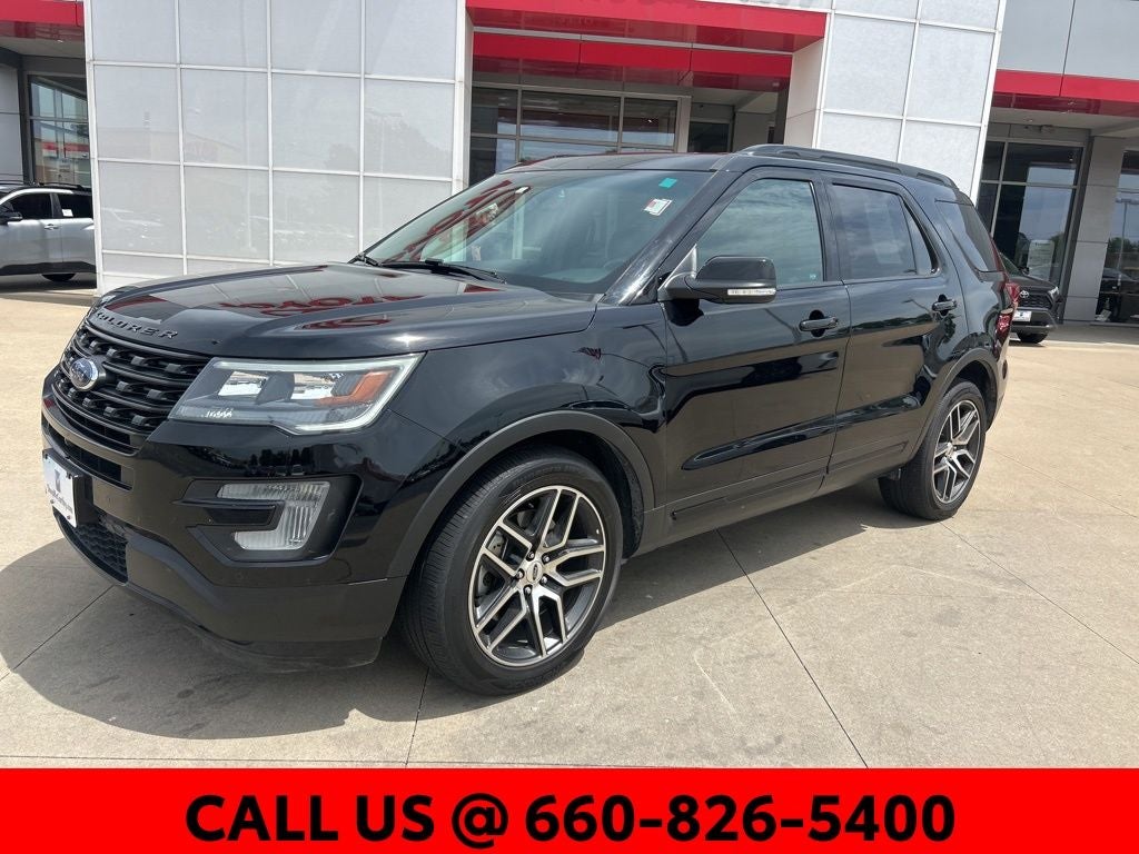 Used 2017 Ford Explorer Sport with VIN 1FM5K8GT7HGB66383 for sale in Kansas City