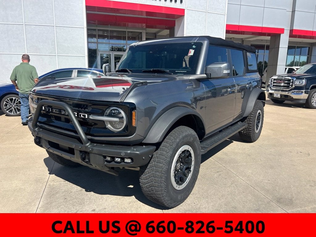 Used 2022 Ford Bronco 4-Door Outer Banks with VIN 1FMEE5DPXNLB66183 for sale in Kansas City