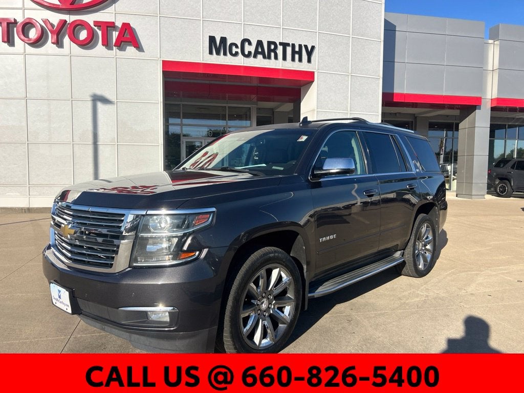 Used 2015 Chevrolet Tahoe LTZ with VIN 1GNSKCKC3FR549120 for sale in Kansas City
