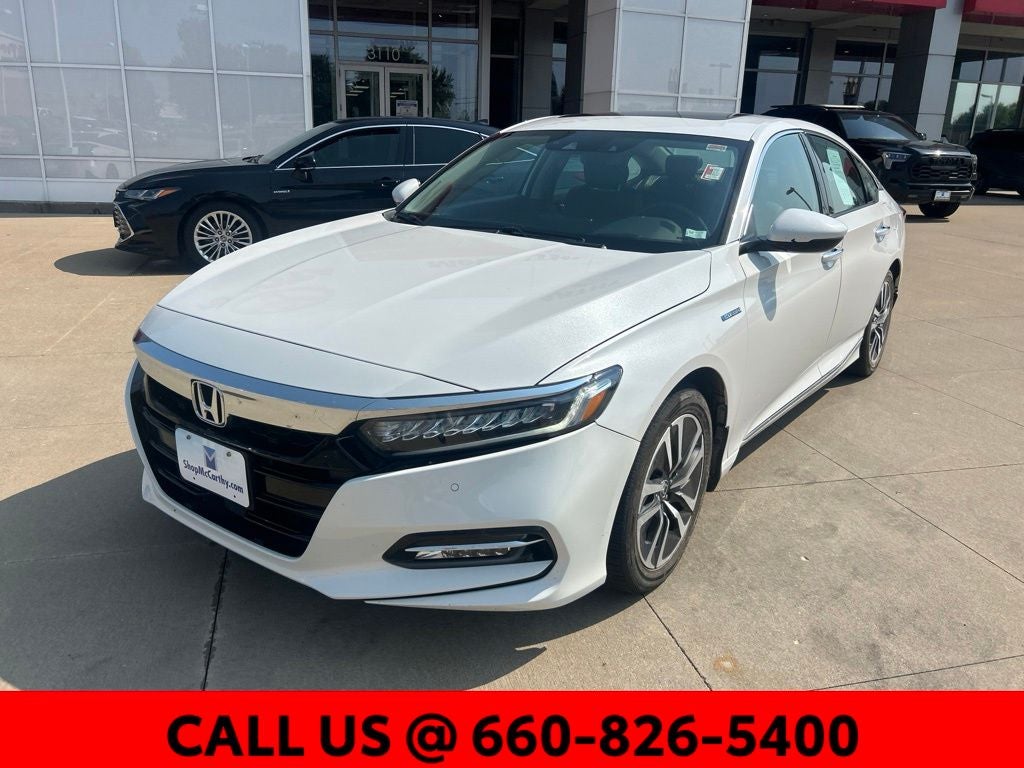 Used 2020 Honda Accord Hybrid Touring with VIN 1HGCV3F91LA010459 for sale in Kansas City