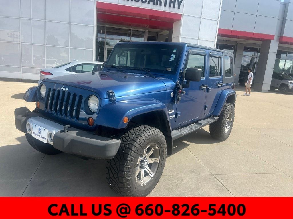 Used 2010 Jeep Wrangler Unlimited Sahara with VIN 1J4BA5H10AL197391 for sale in Kansas City