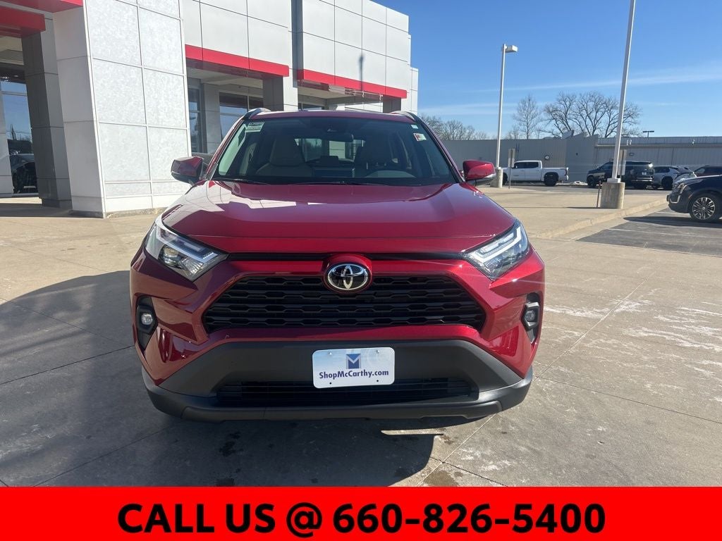 Used 2025 Toyota RAV4 XLE Premium with VIN 2T3A1RFV8SW619386 for sale in Kansas City