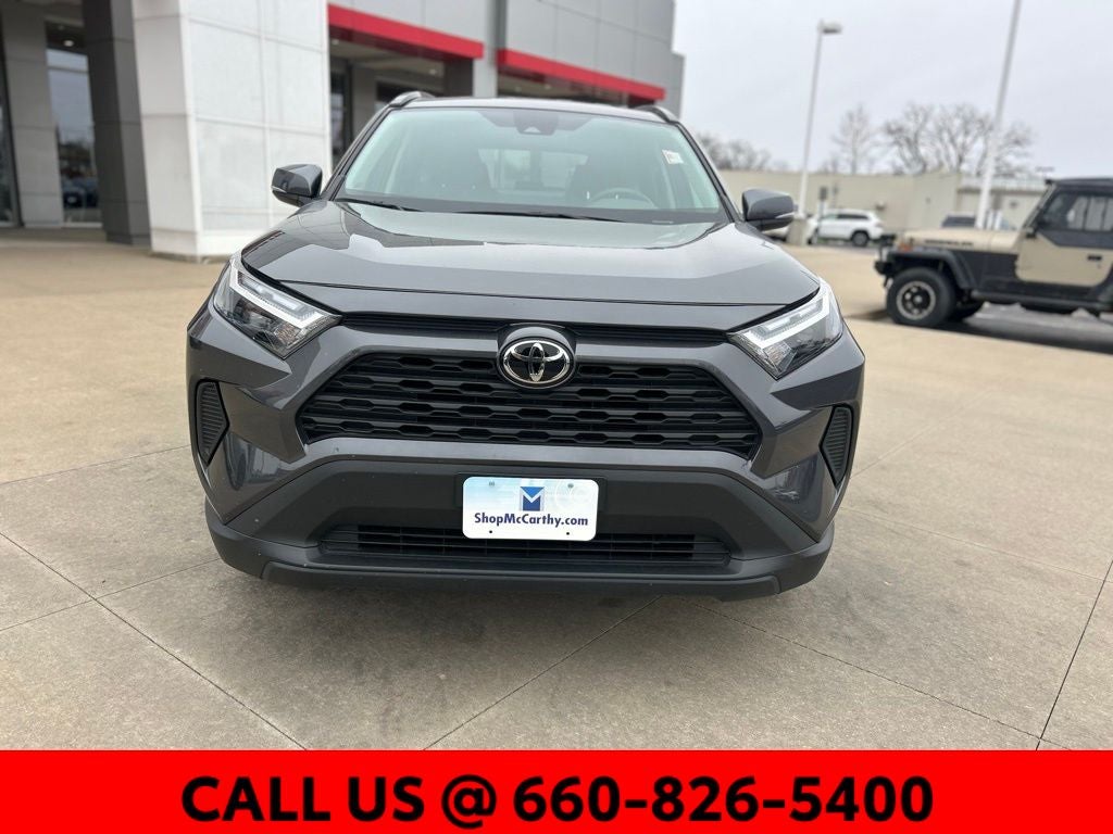 Used 2025 Toyota RAV4 XLE with VIN 2T3P1RFV3SW529251 for sale in Kansas City
