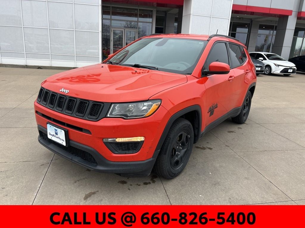 Used 2020 Jeep Compass Sport with VIN 3C4NJCAB7LT108255 for sale in Kansas City