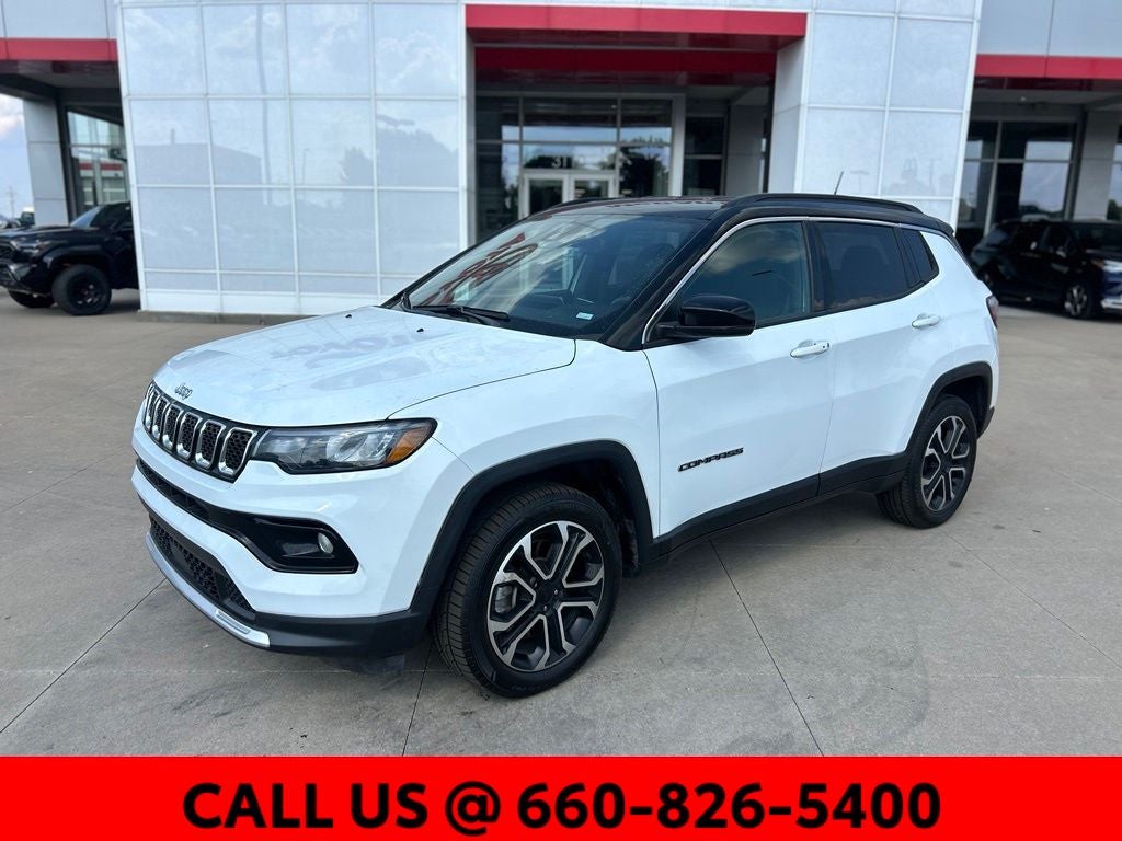 Used 2024 Jeep Compass Limited with VIN 3C4NJDCN6RT595633 for sale in Kansas City