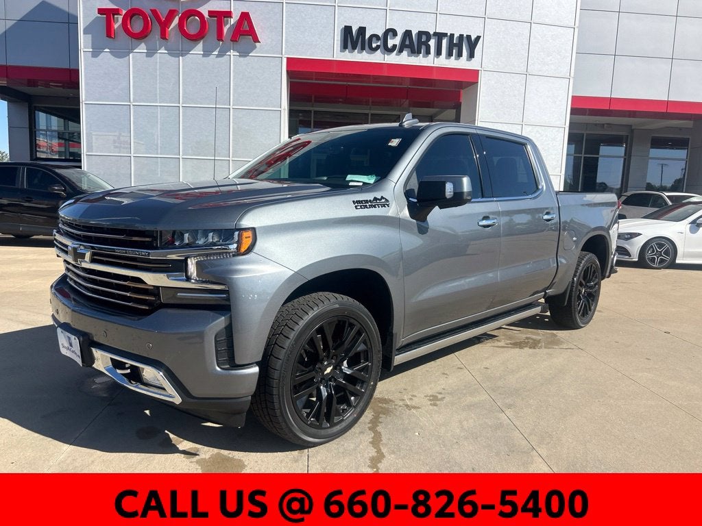 Used 2022 Chevrolet Silverado 1500 Limited High Country with VIN 3GCUYHED9NG114697 for sale in Kansas City