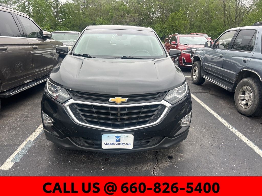 Used 2018 Chevrolet Equinox LT with VIN 3GNAXJEV1JL394470 for sale in Kansas City