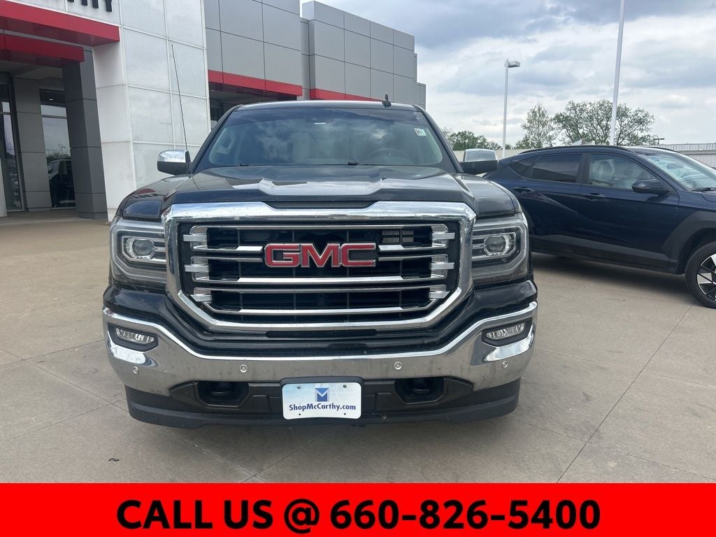 Used 2018 GMC Sierra 1500 SLT with VIN 3GTU2NEC3JG444336 for sale in Kansas City
