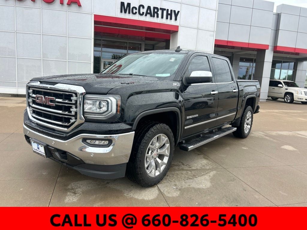 Used 2018 GMC Sierra 1500 SLT with VIN 3GTU2NEC9JG619270 for sale in Kansas City