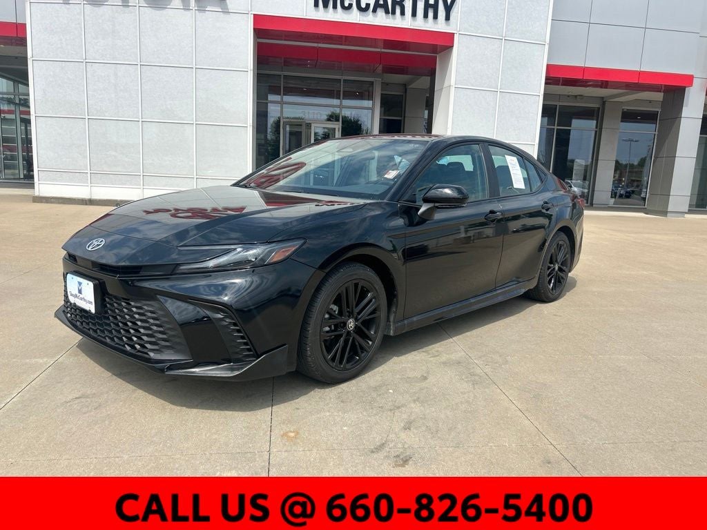 Used 2025 Toyota Camry SE with VIN 4T1DAACK0SU601661 for sale in Kansas City
