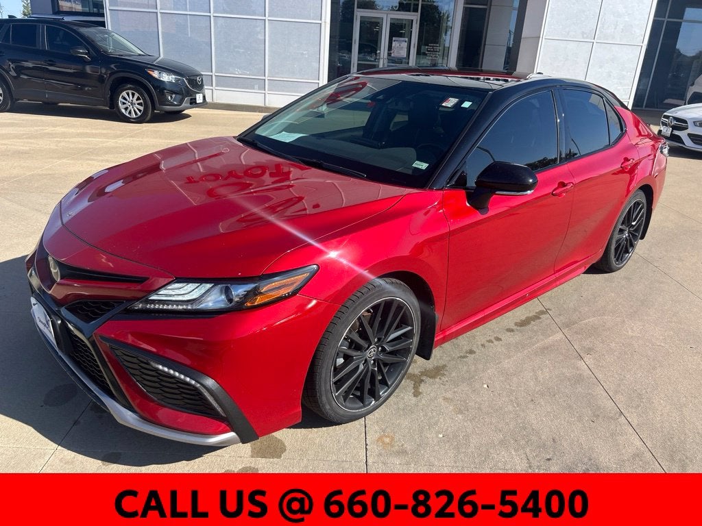 Used 2022 Toyota Camry XSE with VIN 4T1K61BK0NU060366 for sale in Kansas City