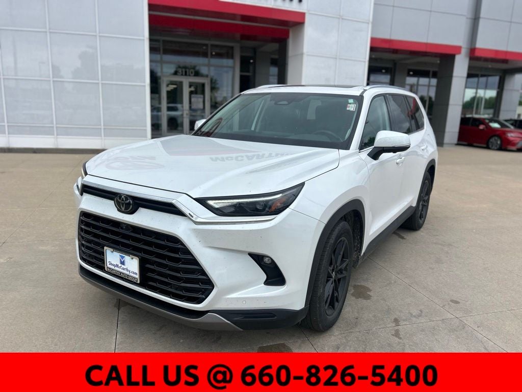 Used 2025 Toyota Grand Highlander Limited with VIN 5TDAAAB55SS087670 for sale in Kansas City