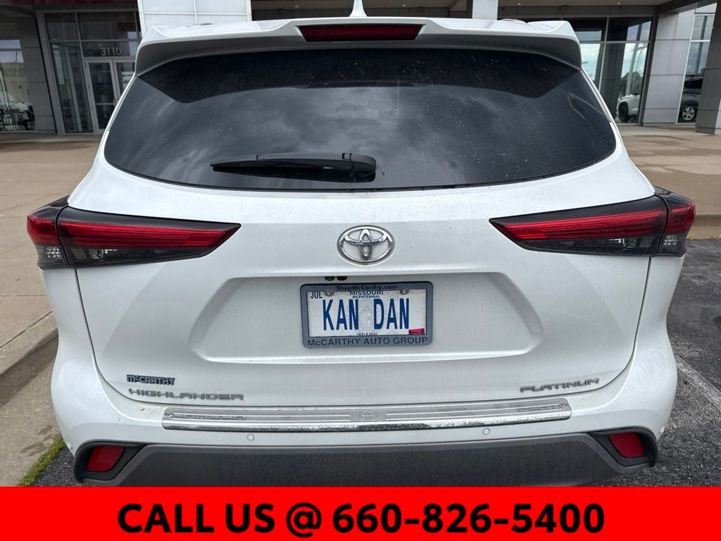 2023 Toyota Highlander Platinum