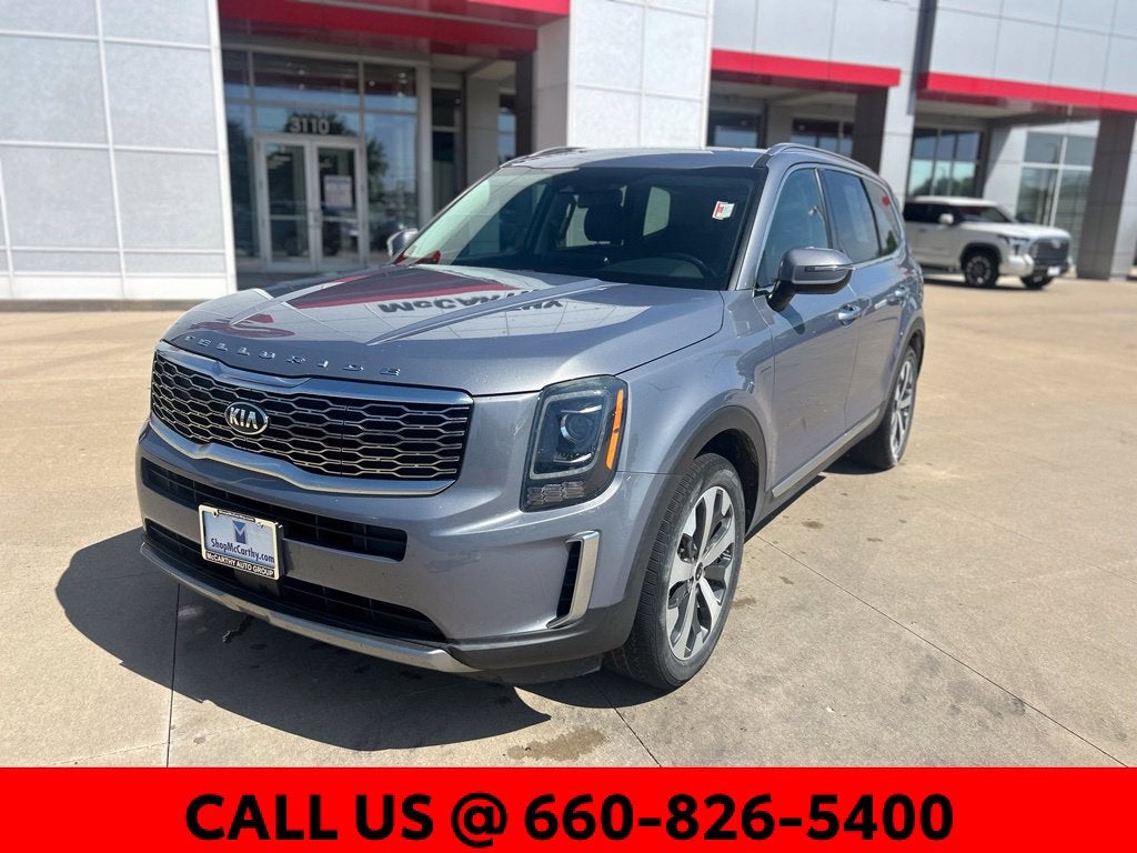Used 2021 Kia Telluride S with VIN 5XYP64HC1MG112311 for sale in Kansas City