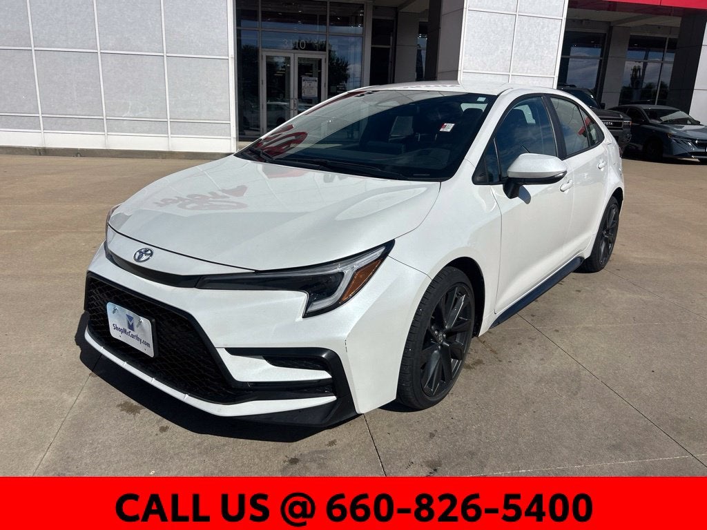 Used 2025 Toyota Corolla SE with VIN 5YFS4MCE5SP223123 for sale in Kansas City