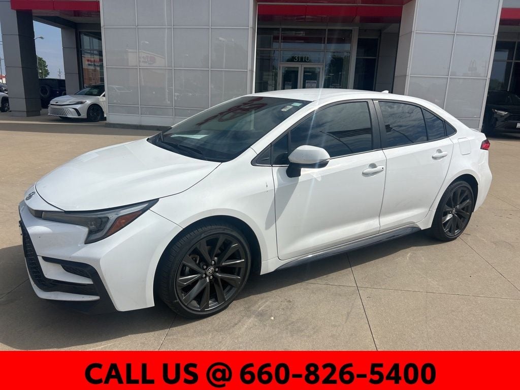 Used 2024 Toyota Corolla SE with VIN 5YFS4MCEXRP205159 for sale in Kansas City