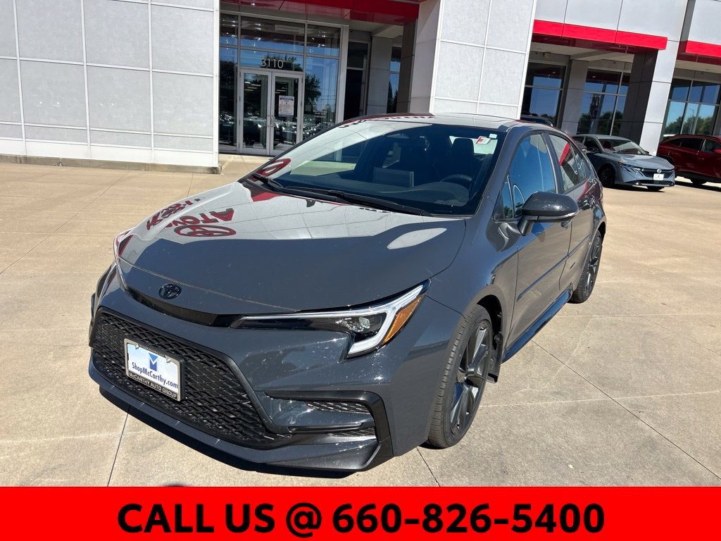 Used 2025 Toyota Corolla XSE with VIN 5YFT4MCE0SP251495 for sale in Kansas City
