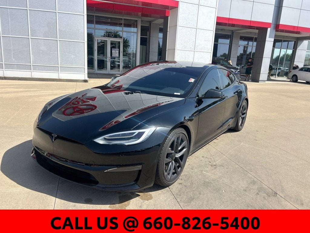 Used 2021 Tesla Model S Plaid with VIN 5YJSA1E64MF431411 for sale in Kansas City