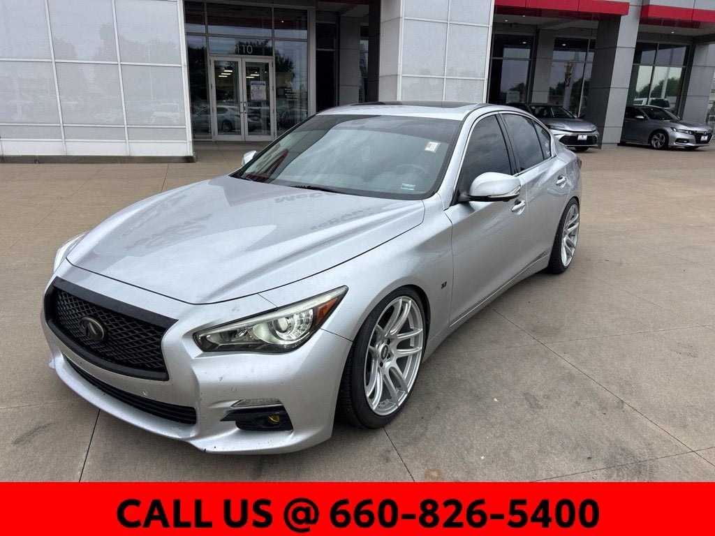 Used 2014 INFINITI Q50 Premium with VIN JN1BV7AP7EM685860 for sale in Kansas City