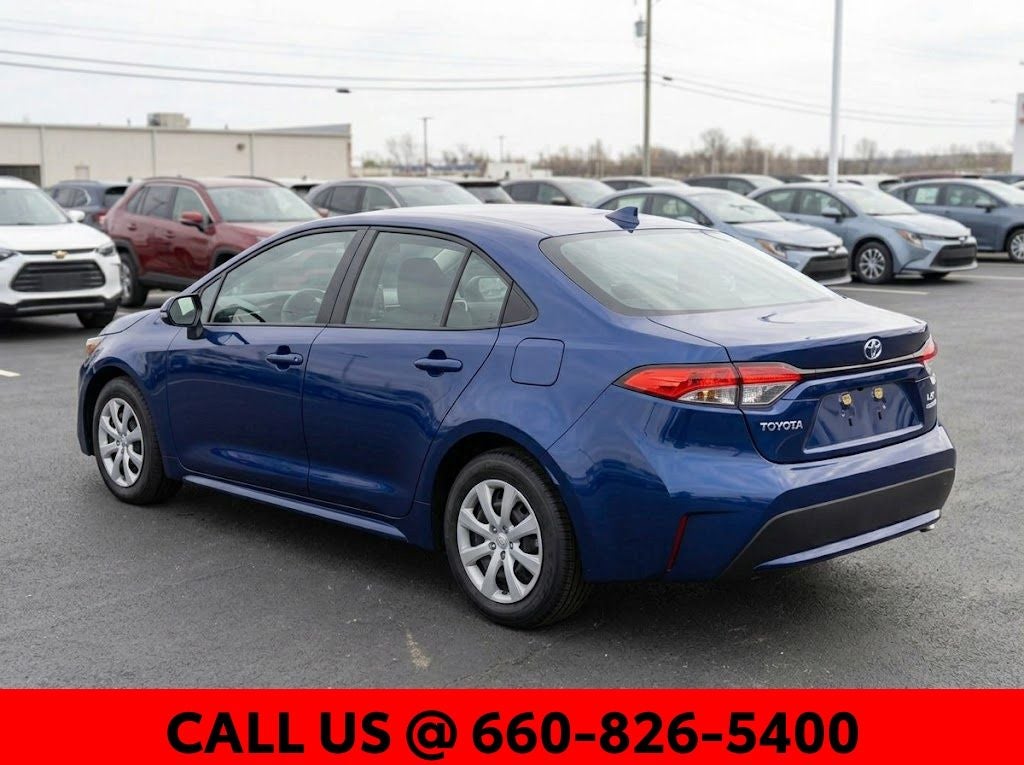 Used 2025 Toyota Corolla LE with VIN JTDBCMFE1S3075964 for sale in Kansas City