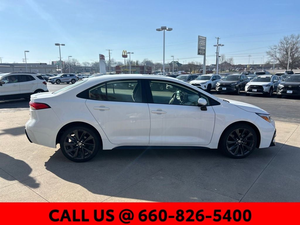 Used 2024 Toyota Corolla SE with VIN JTDBCMFE7RJ031845 for sale in Kansas City