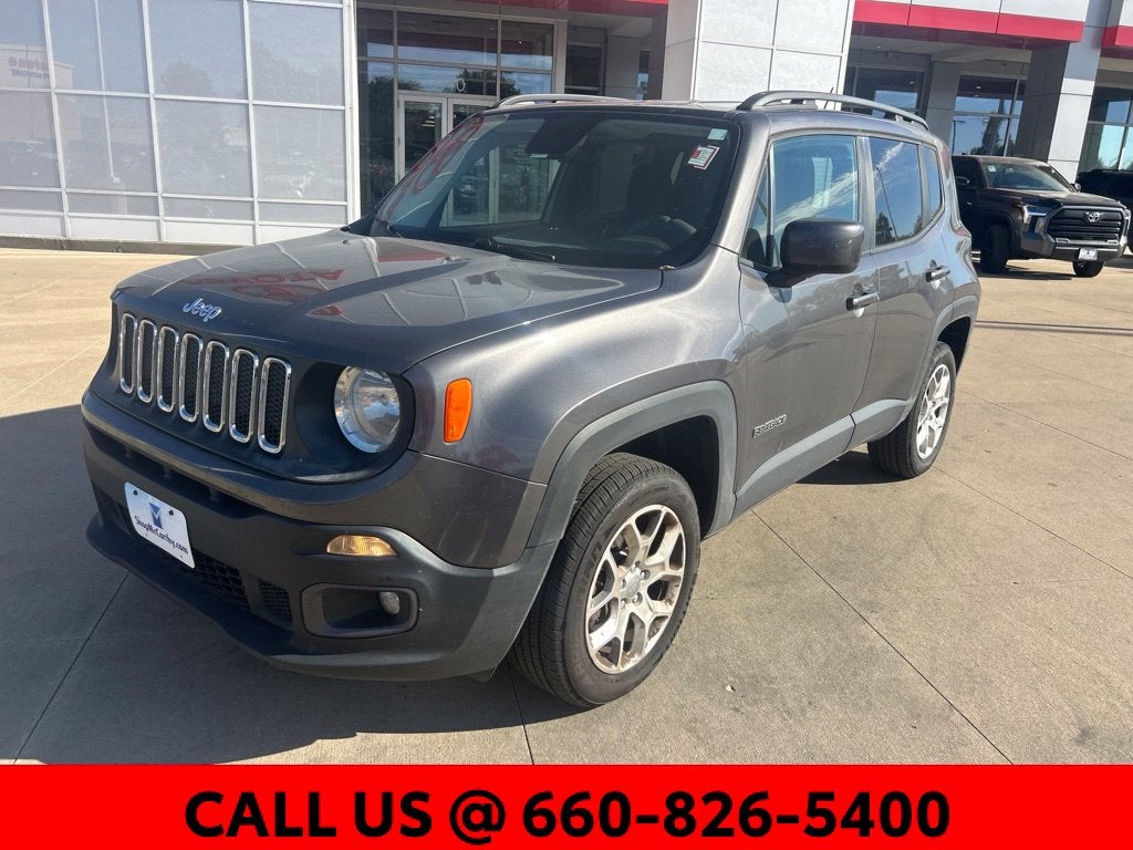 Certified 2017 Jeep Renegade Latitude with VIN ZACCJBBB2HPE78947 for sale in Kansas City