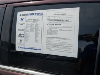 2011 Ford Edge Limited