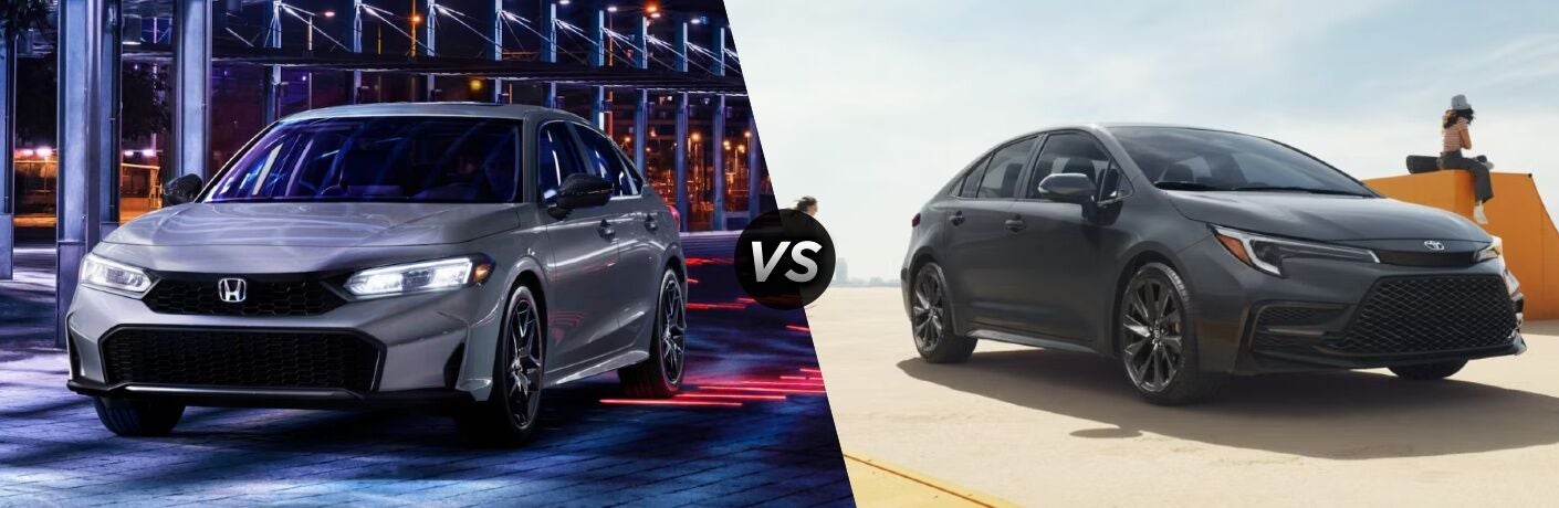 2026 Honda Civic vs 2026 Toyota Corolla at McCarthy Toyota of Sedalia