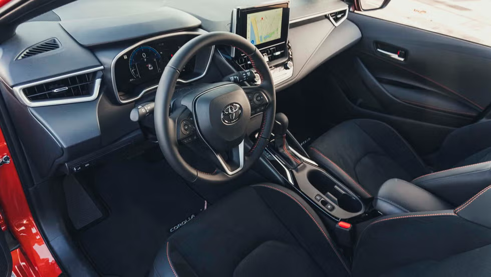 2027 Toyota Corolla interior at McCarthy Toyota of Sedalia