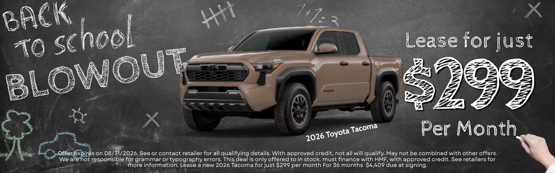 Lease for just $299 Per Month