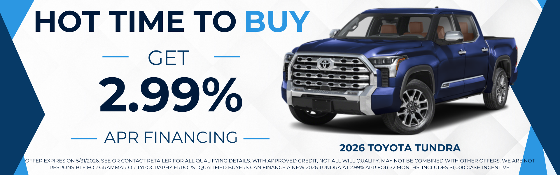 New Tundra for sale near Kansas City