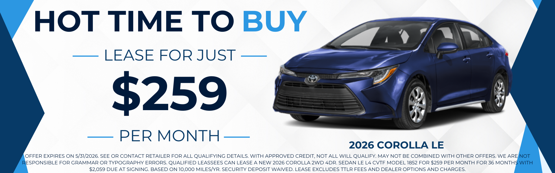 New Corolla for sale near Kansas City