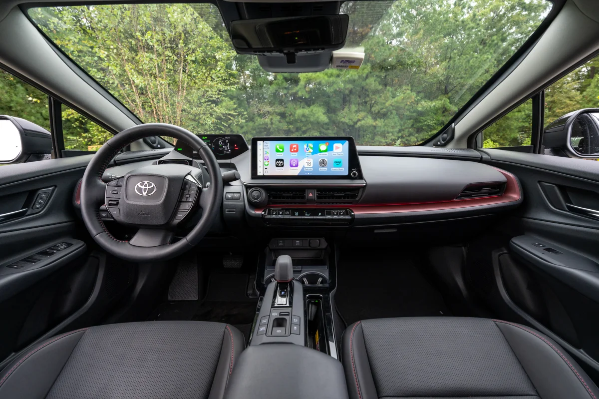 2027 Toyota Prius interior at McCarthy Toyota of Sedalia