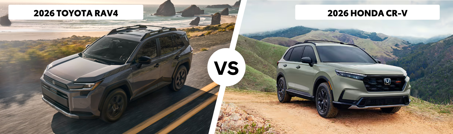 2026 Toyota RAV4 Hybrid vs Honda CR-V Hybrid at McCarthy Toyota of Sedalia