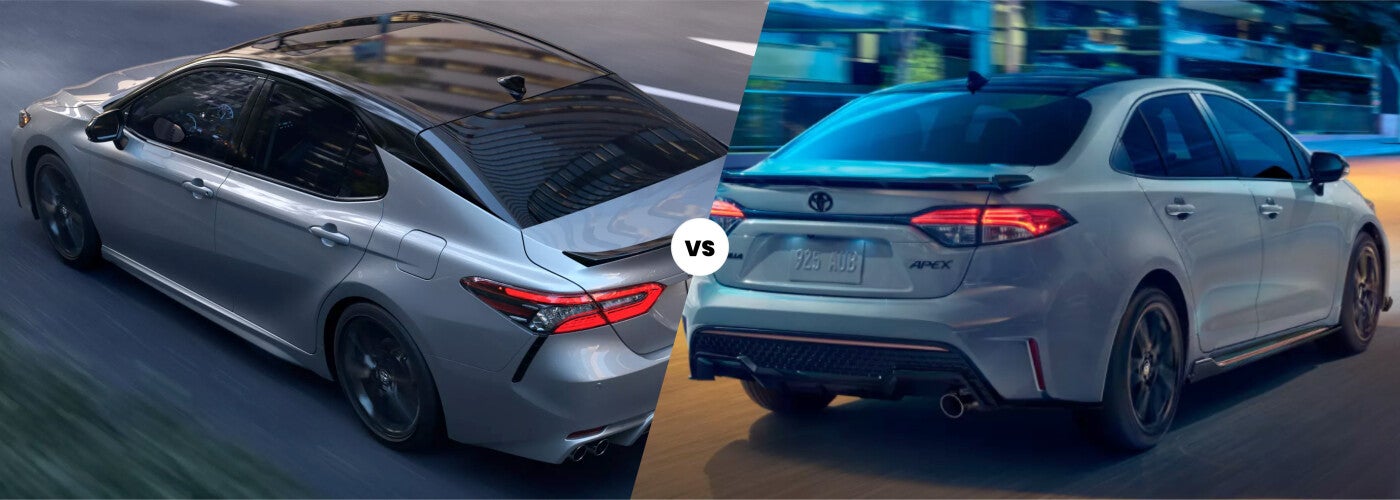 Toyota Corolla vs Toyota Camry at McCarthy Toyota of Sedalia